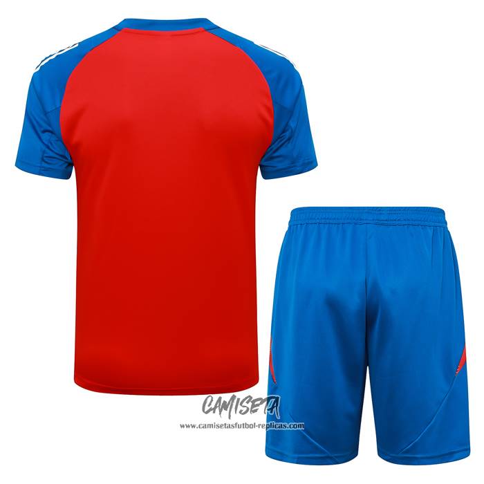 Chandal del Espana 2024-2025 Manga Corta Rojo - Pantalon Corto